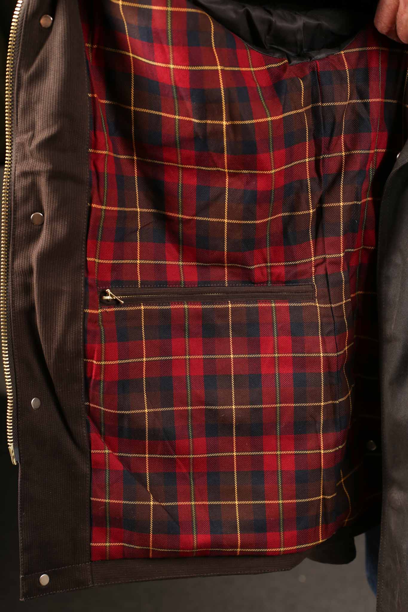 MANIFATTURA CECCARELLI -   Rain Caban 7071-WX - Chocolate