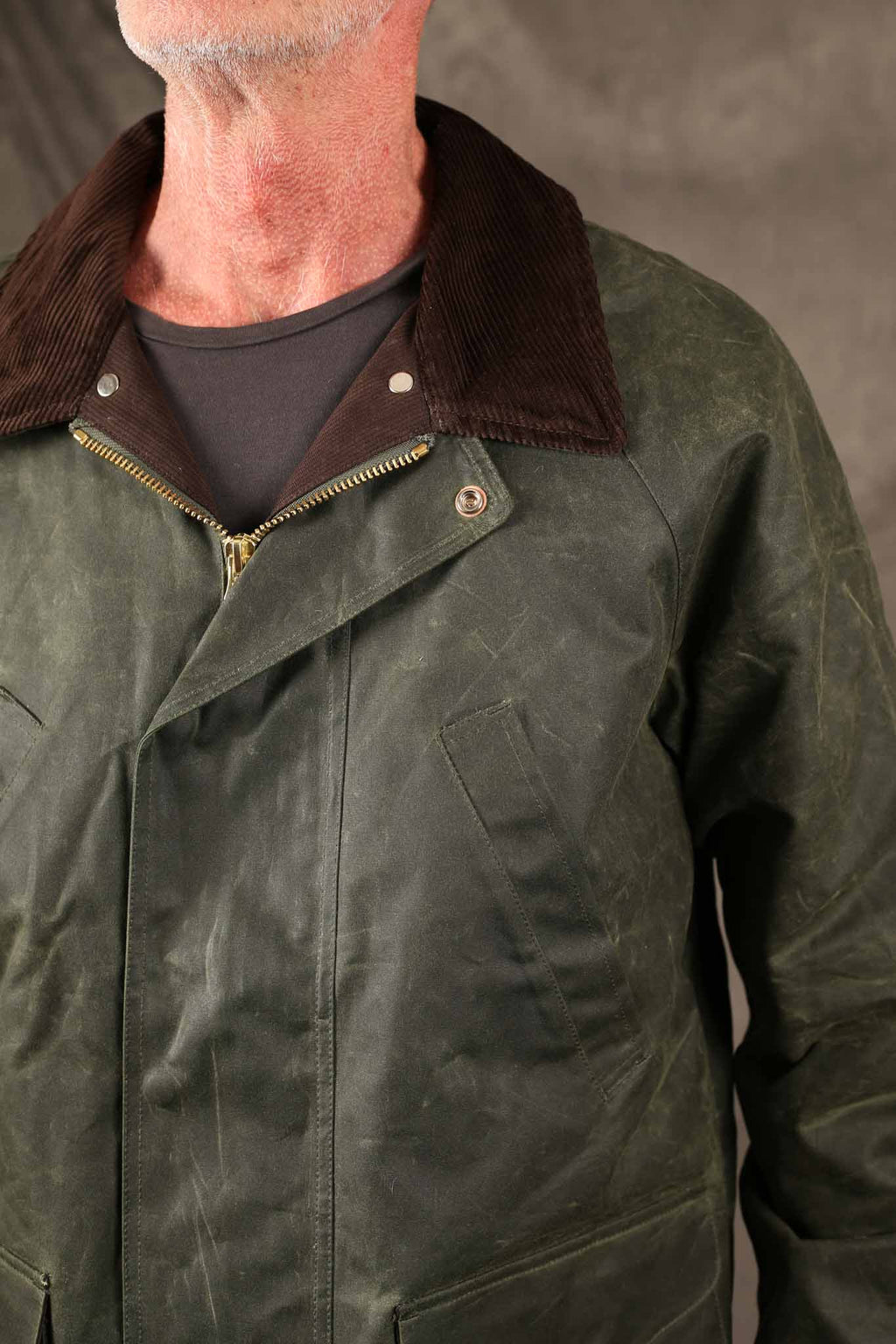 MANIFATTURA CECCARELLI -   Rain Caban 7071-WX - Dark Green