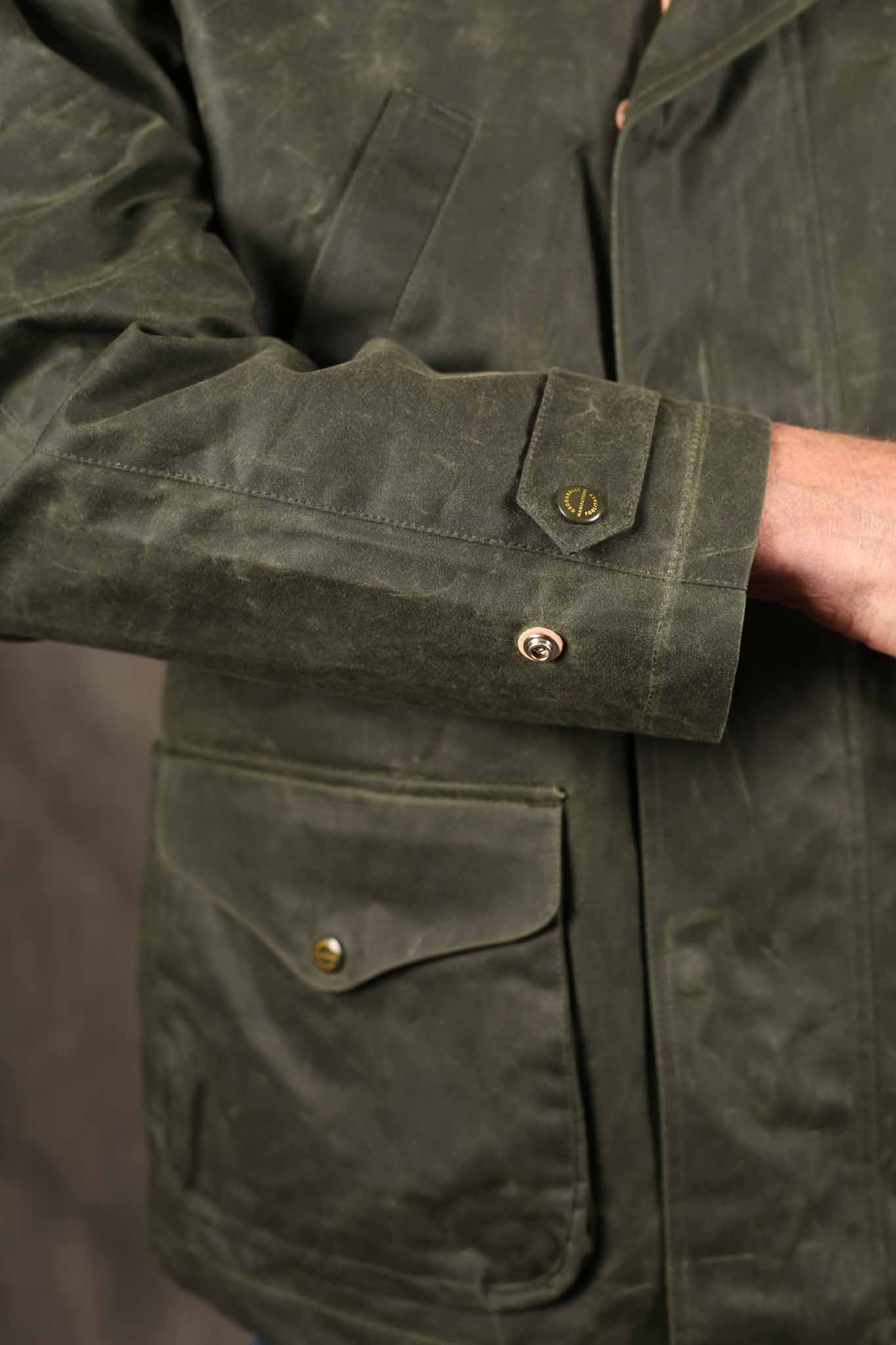 MANIFATTURA CECCARELLI -   Rain Caban 7071-WX - Dark Green