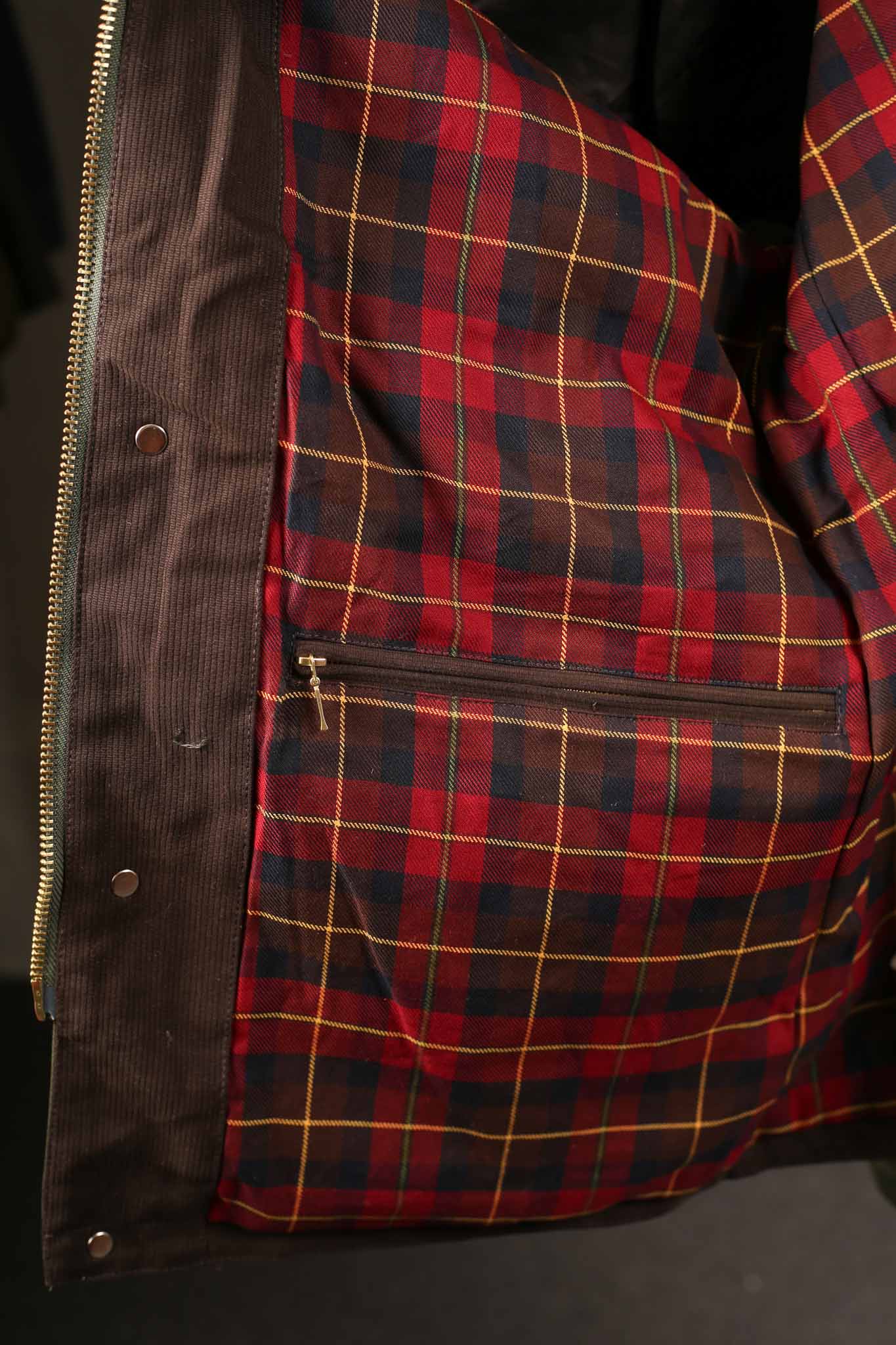 MANIFATTURA CECCARELLI -   Rain Caban 7071-WX - Dark Green