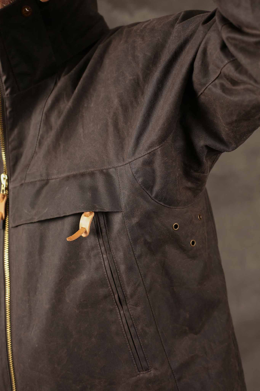 MANIFATTURA CECCARELLI - Trekking Jacket 7085-WX - Chocolate