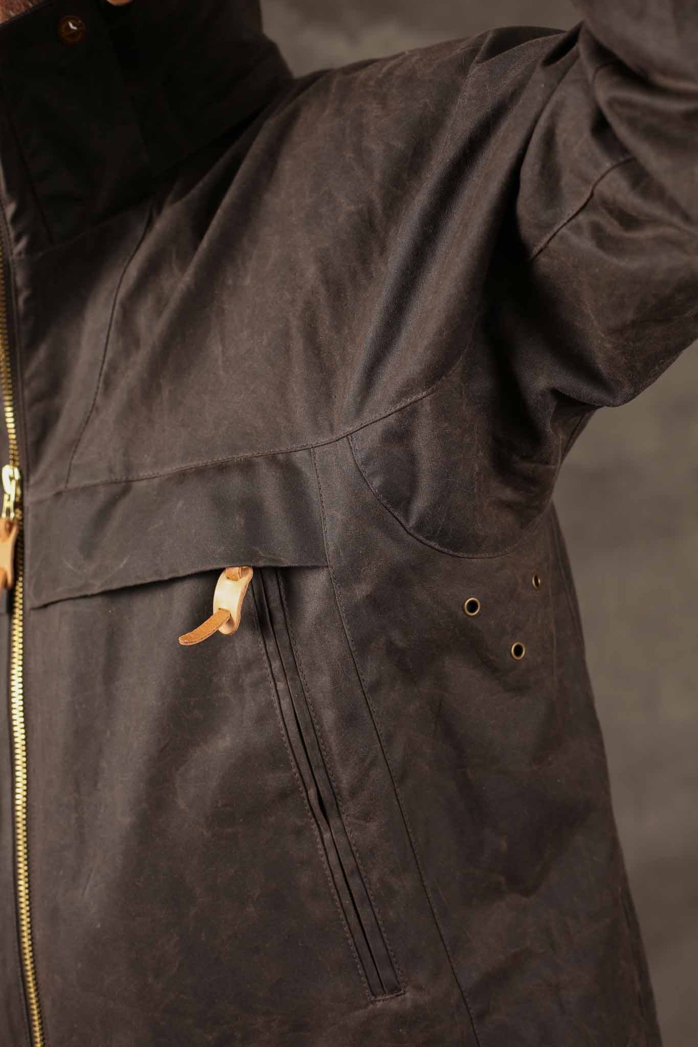 MANIFATTURA CECCARELLI - Trekking Jacket 7085-WX - Chocolate