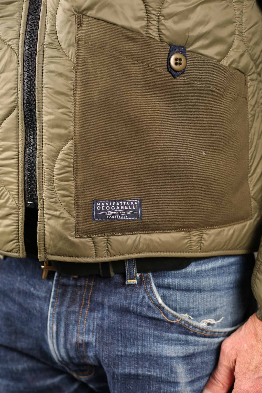 MANIFATTURA CECCARELLI - Quilted Jacket/Liner 7086-CB