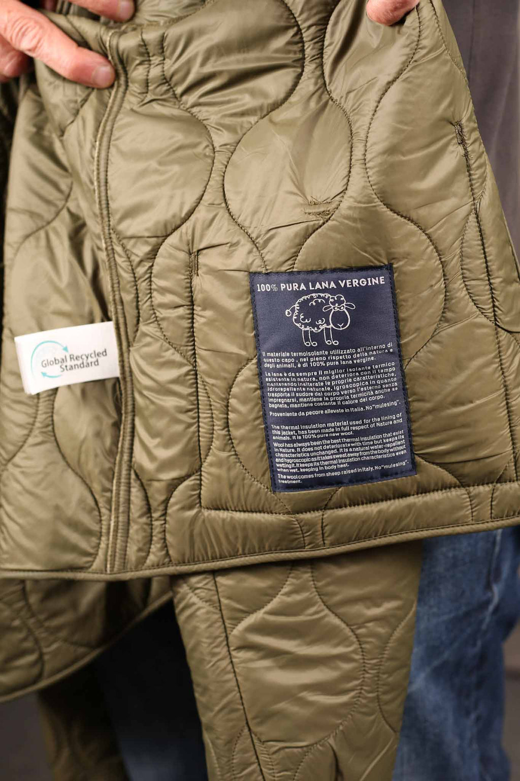 MANIFATTURA CECCARELLI - Quilted Jacket/Liner 7086-CB