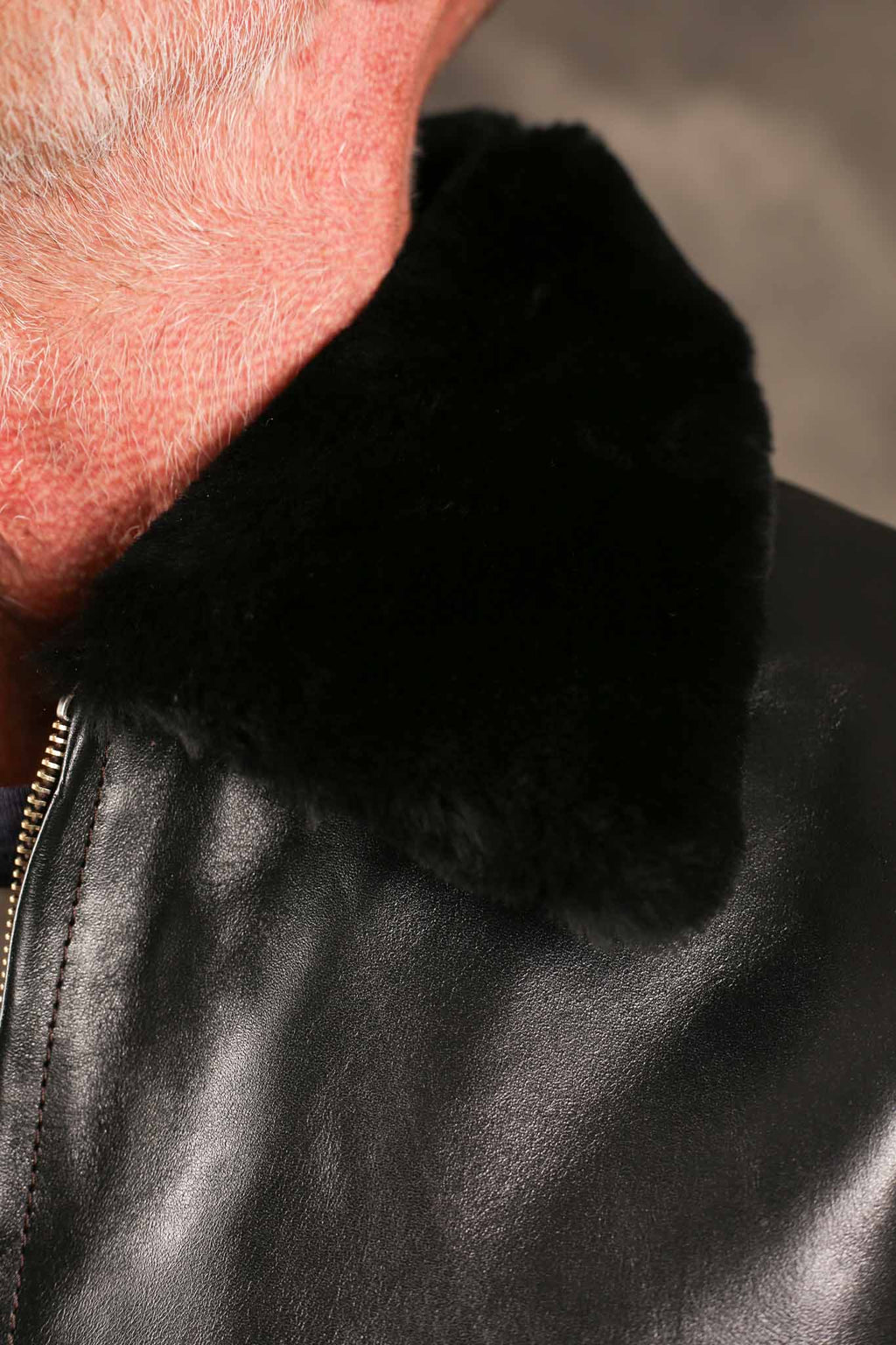 Double Helix Type G-1 Flight Jacket Black