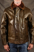 Double Helix TYPE N-1 DECK JACKET Horsehide - OLIVE