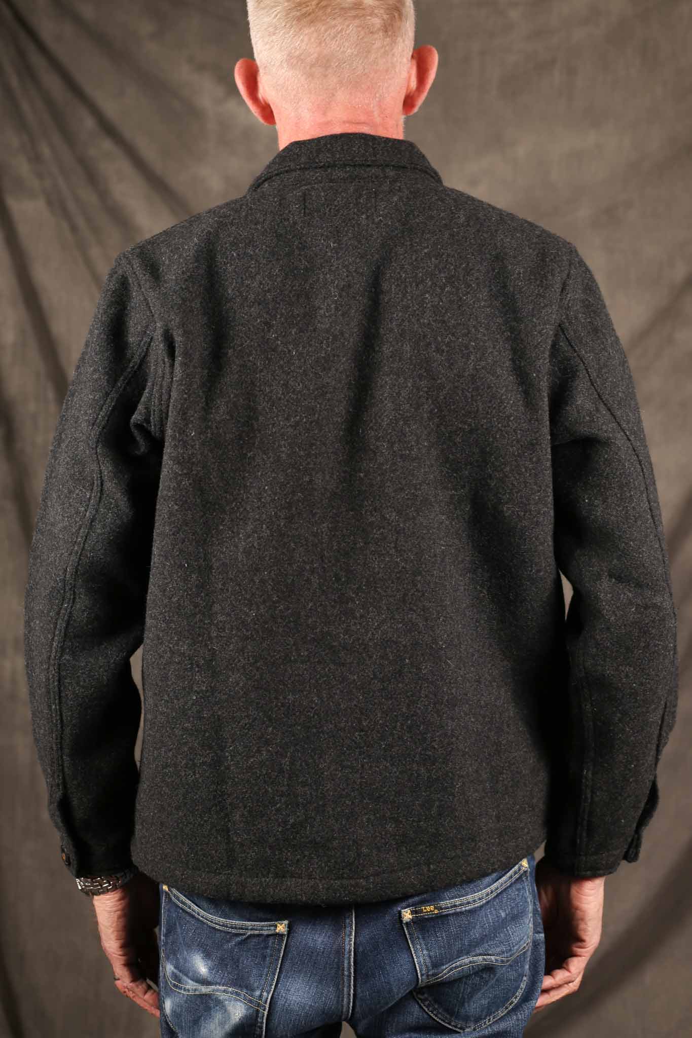 Freenote Cloth Midway Wool CPO CHARCOAL