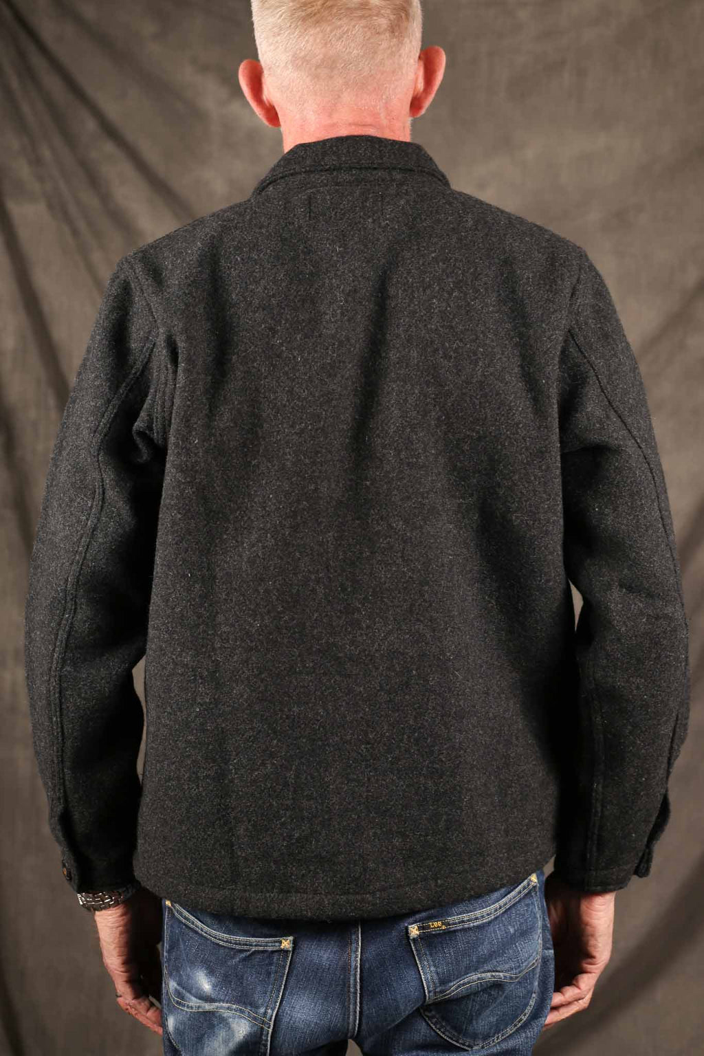 Freenote Cloth Midway Wool CPO CHARCOAL