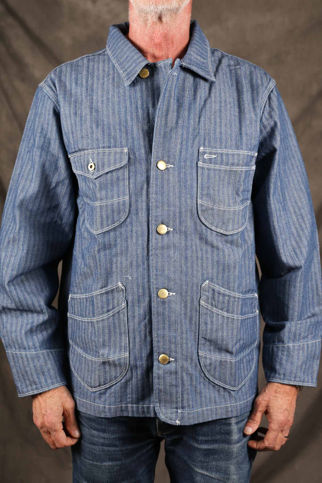 Freenote Cloth Midway Wool CPO CHARCOAL