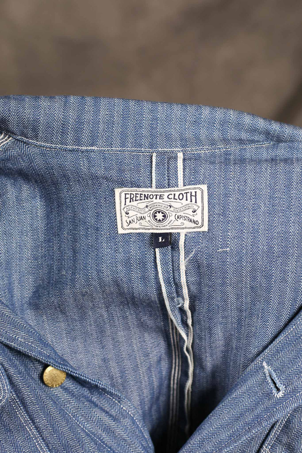 Freenote Cloth Midway Wool CPO CHARCOAL