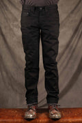 Naked and Famous Weird Guy - 13oz Solid Black Selvedge
