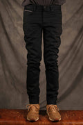 Naked and Famous Super Guy - 13oz Solid Black Selvedge