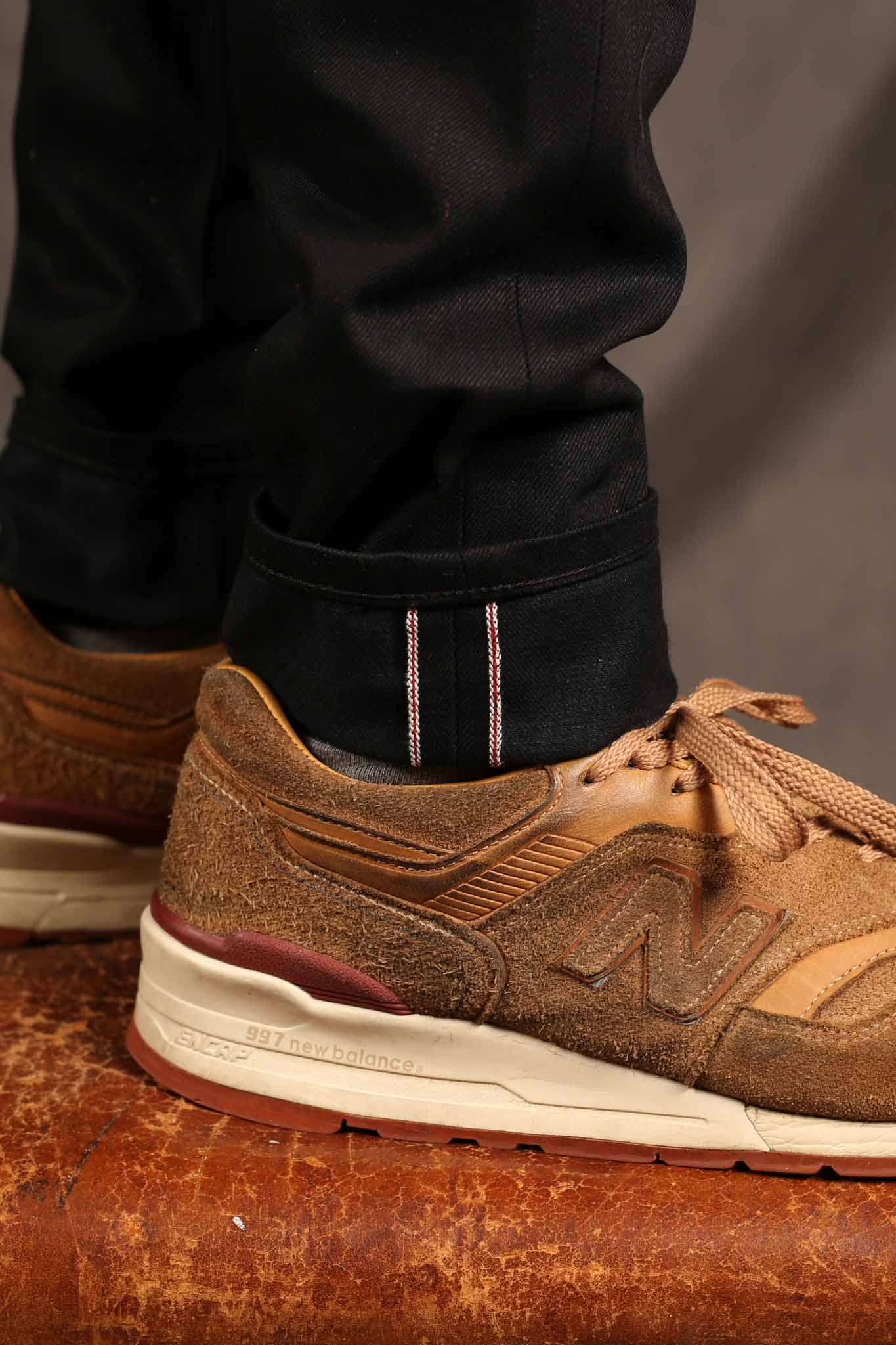 Naked and Famous Super Guy - 13oz Solid Black Selvedge