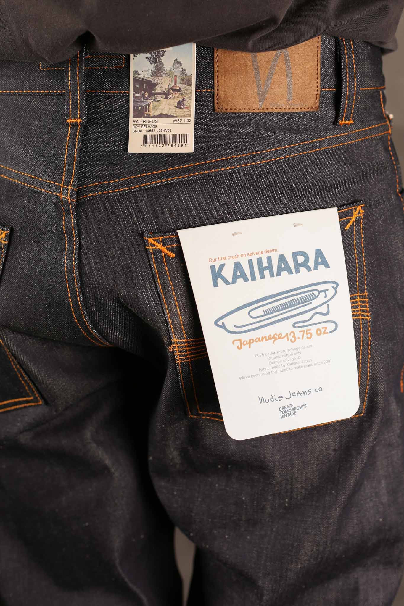 Nudie Jeans 13.75oz Rad Rufus Dry Selvage