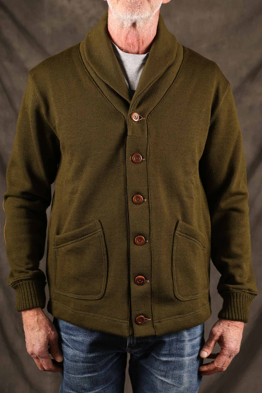 Dehen Shawl Sweater Coat 2.0 - Loden