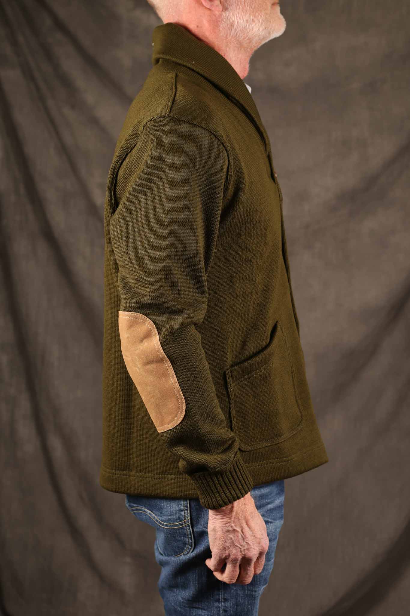 Dehen Shawl Sweater Coat 2.0 - Loden