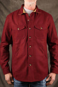 Dehen Crissman Overshirt - Burgundy
