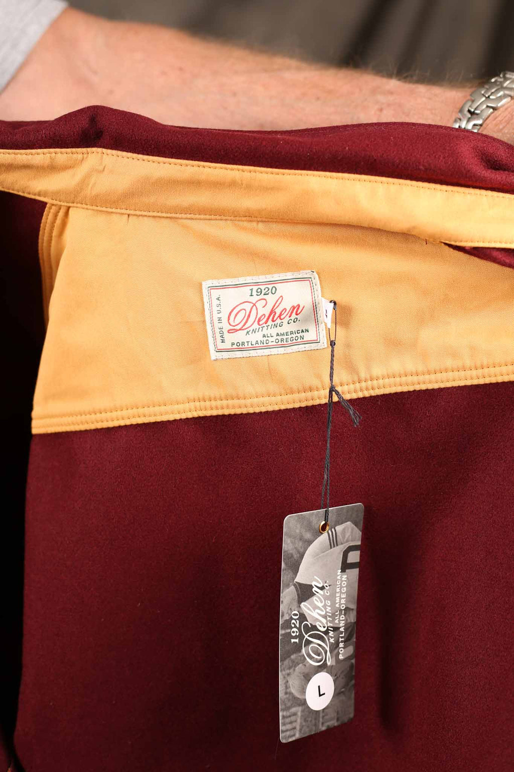 Dehen Crissman Overshirt - Burgundy