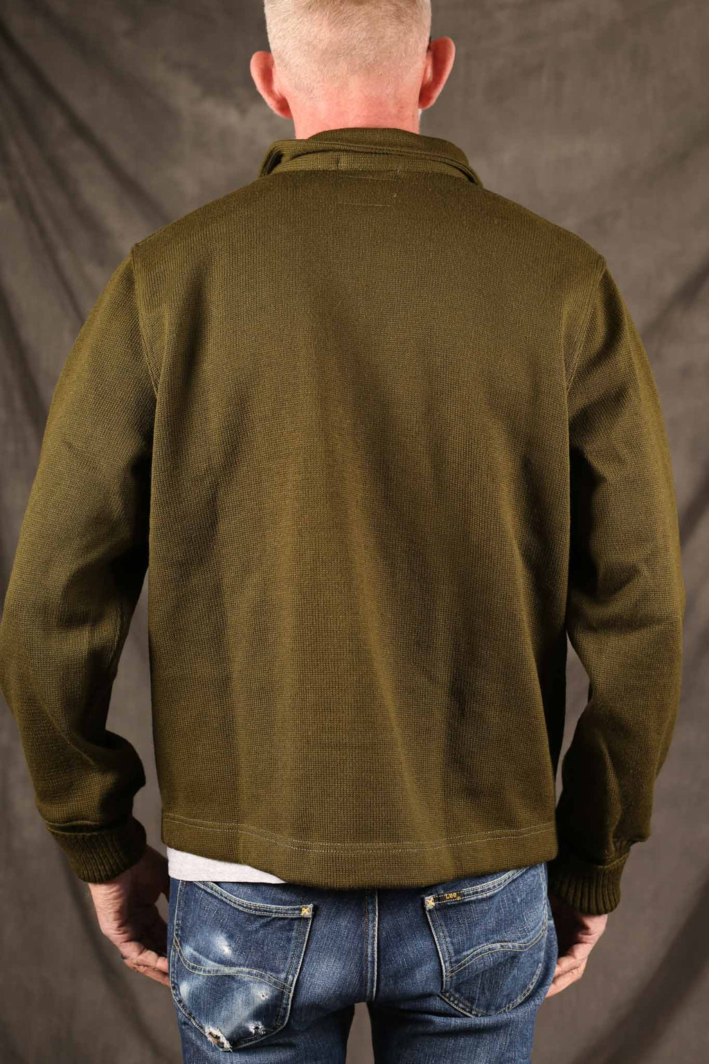 Dehen Submariner Sweater Coat - Loden