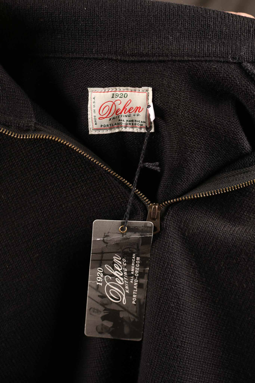 Dehen Motorcycle Sweater - Black