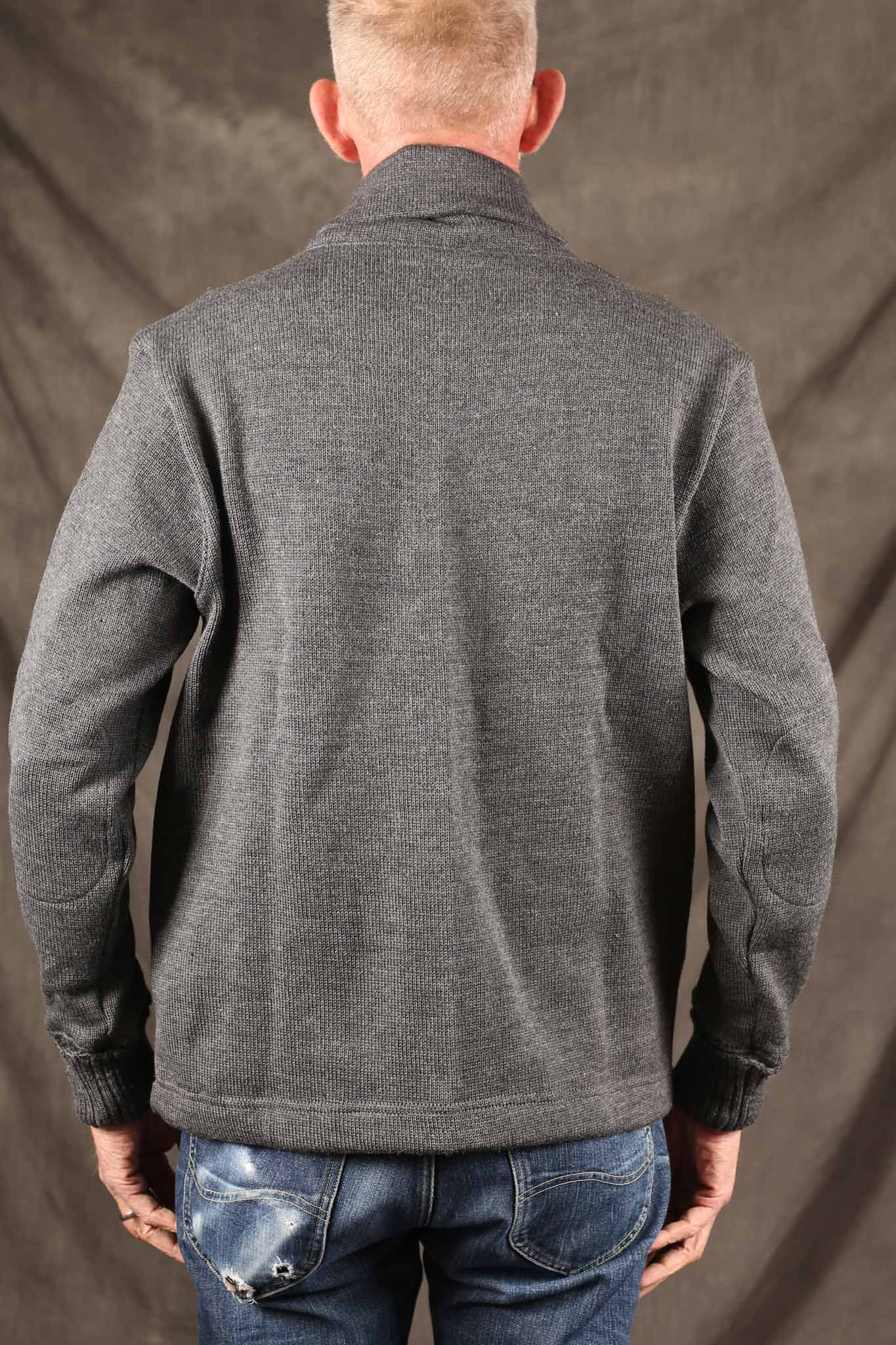 Dehen Shawl Sweater Charcoal