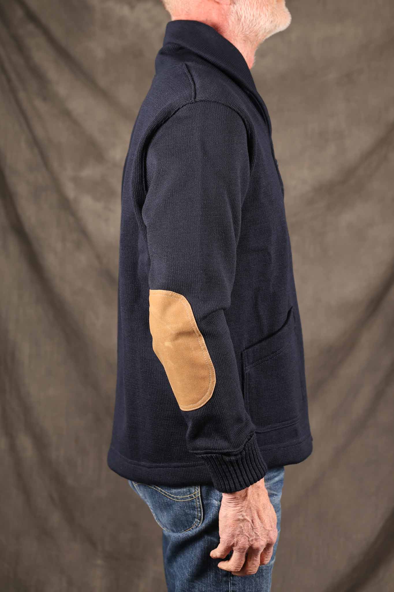 Dehen Shawl Sweater Coat 2.0 - Dark Navy