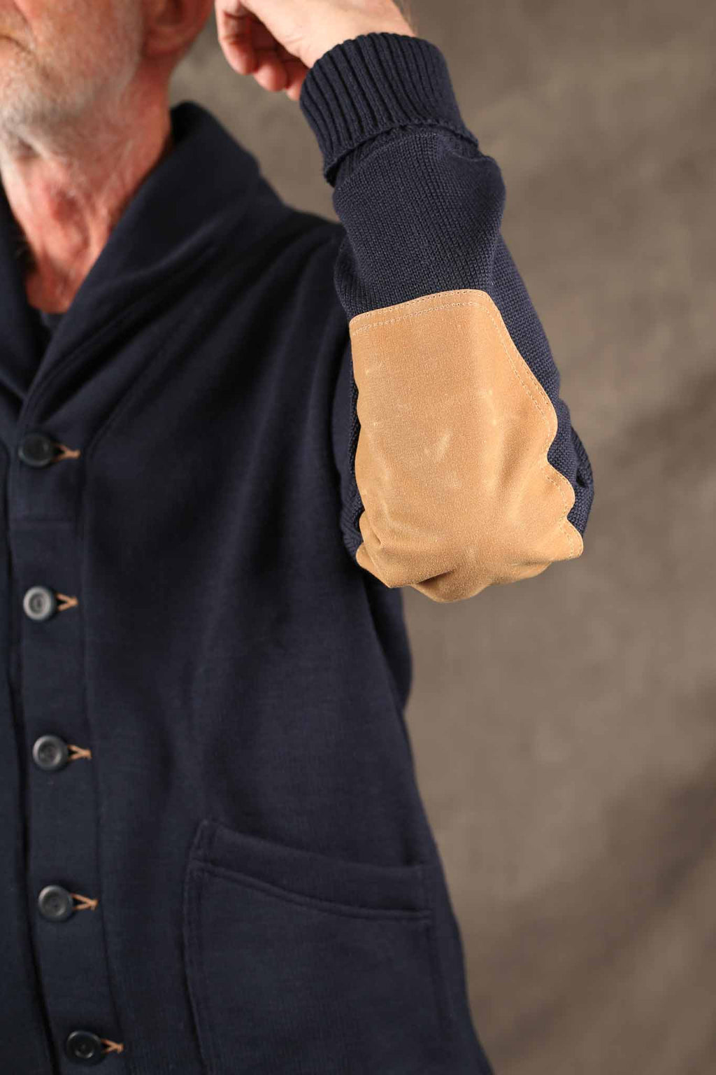 Dehen Shawl Sweater Coat 2.0 - Dark Navy