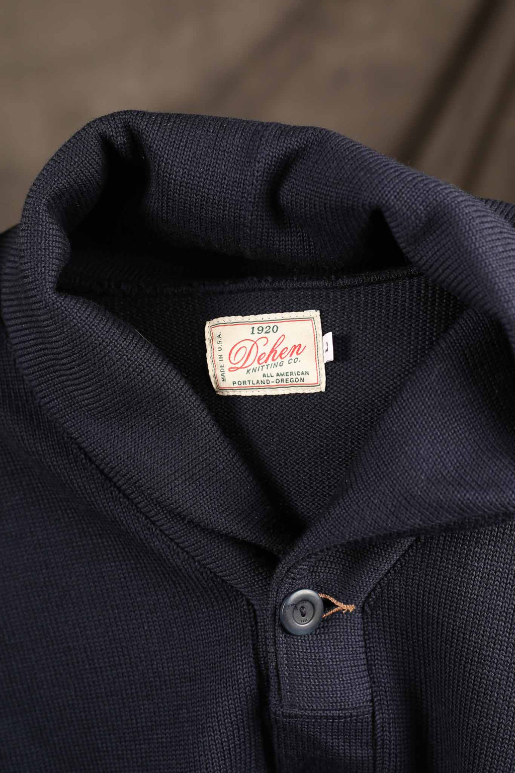 Dehen Shawl Sweater Coat 2.0 - Dark Navy