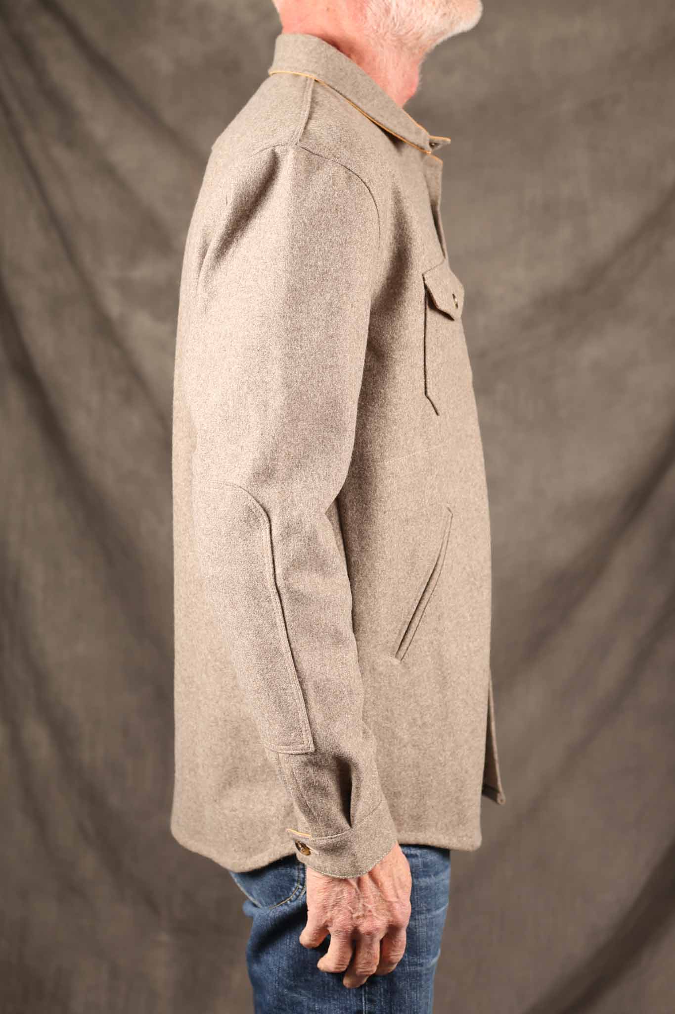 Dehen Crissman Overshirt - Oatmeal