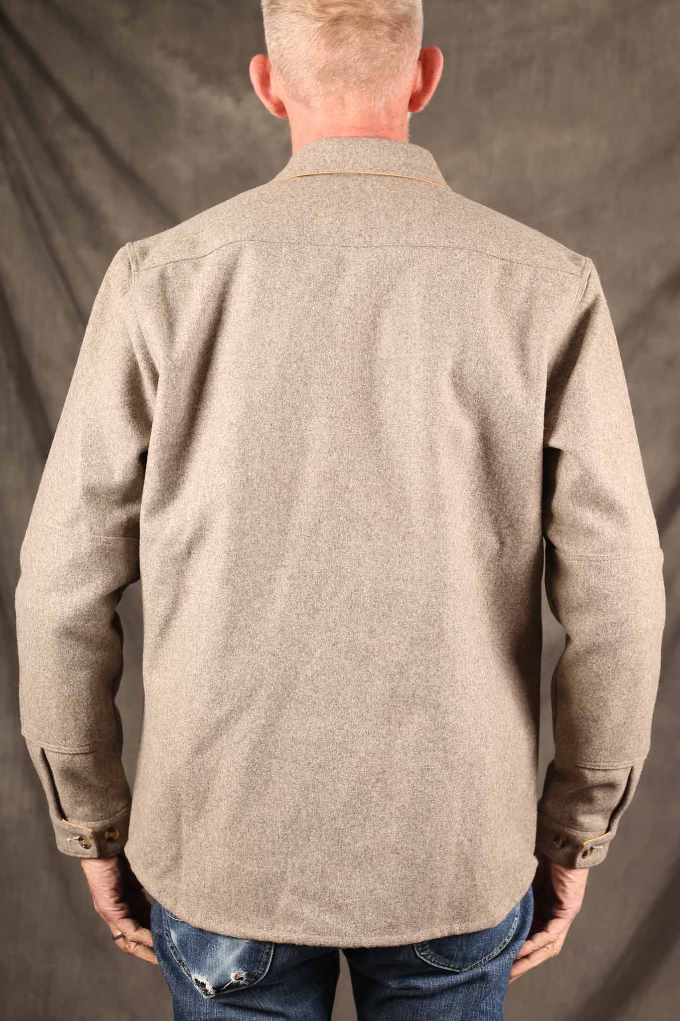 Dehen Crissman Overshirt - Oatmeal