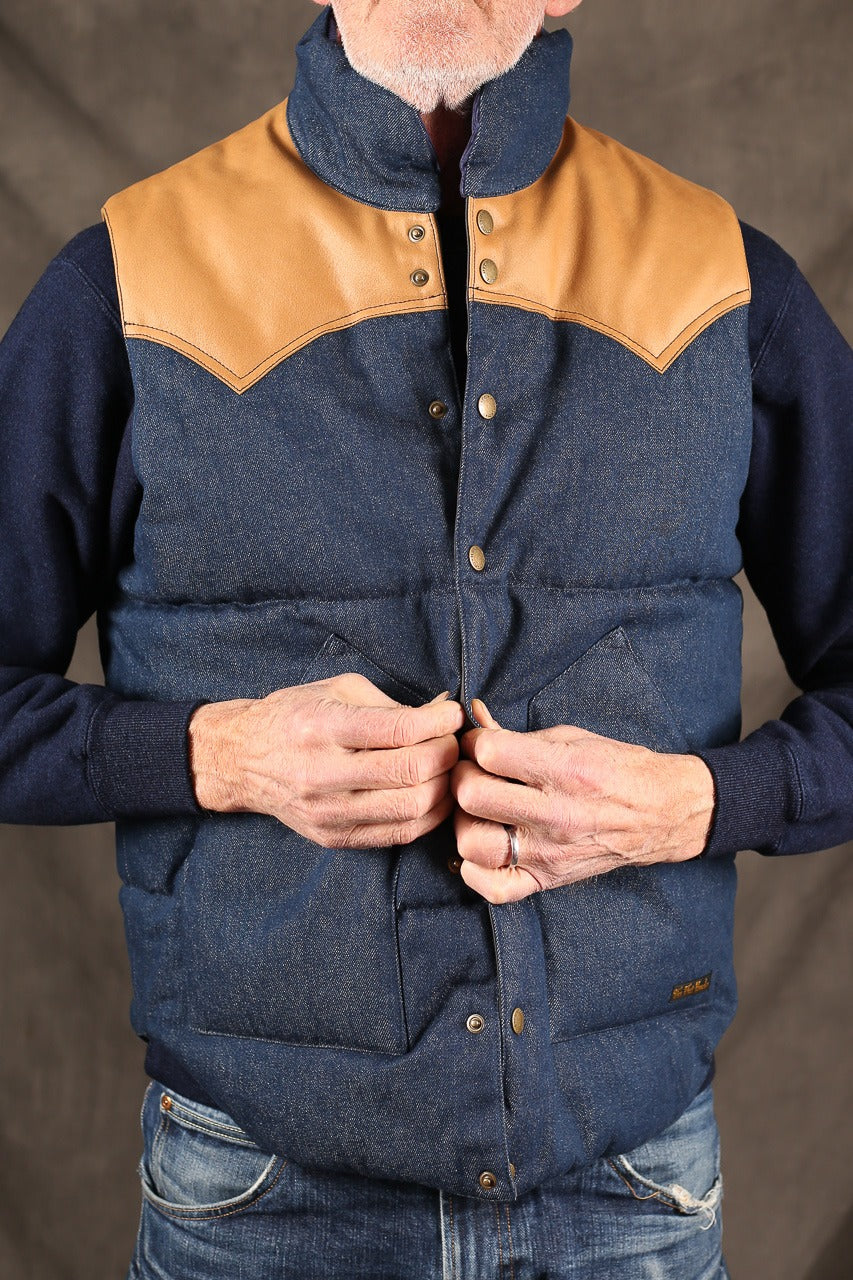 THE FLAT HEAD - round-neck sweatshirt- FN-SWC-101SP - INDIGO