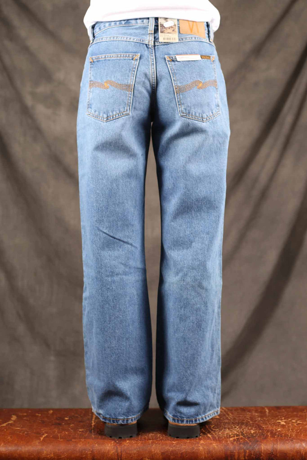 NUDIE JEANS - Womens Wide Heidi Worn Treasure