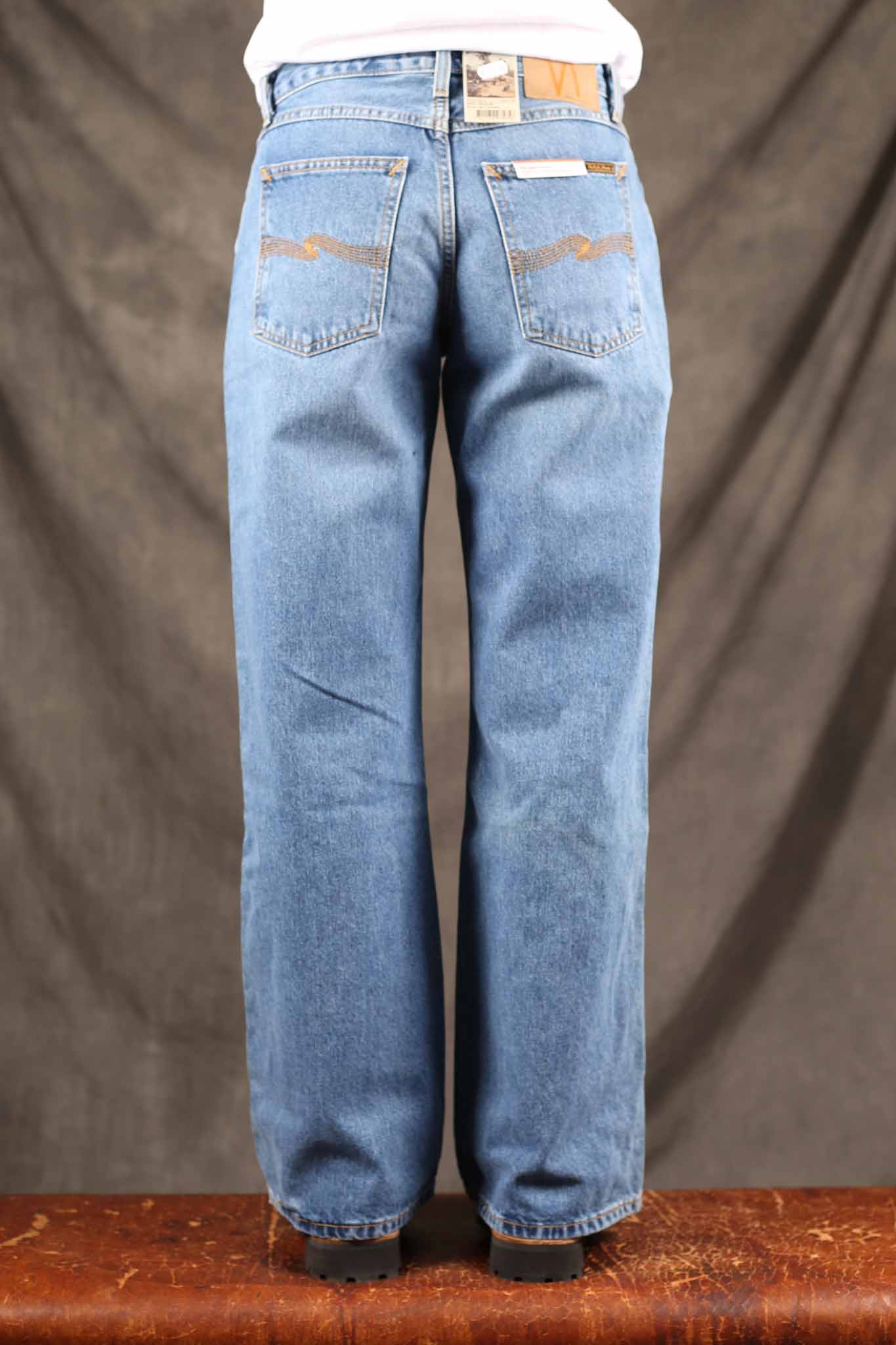 NUDIE JEANS - Womens Wide Heidi Worn Treasure