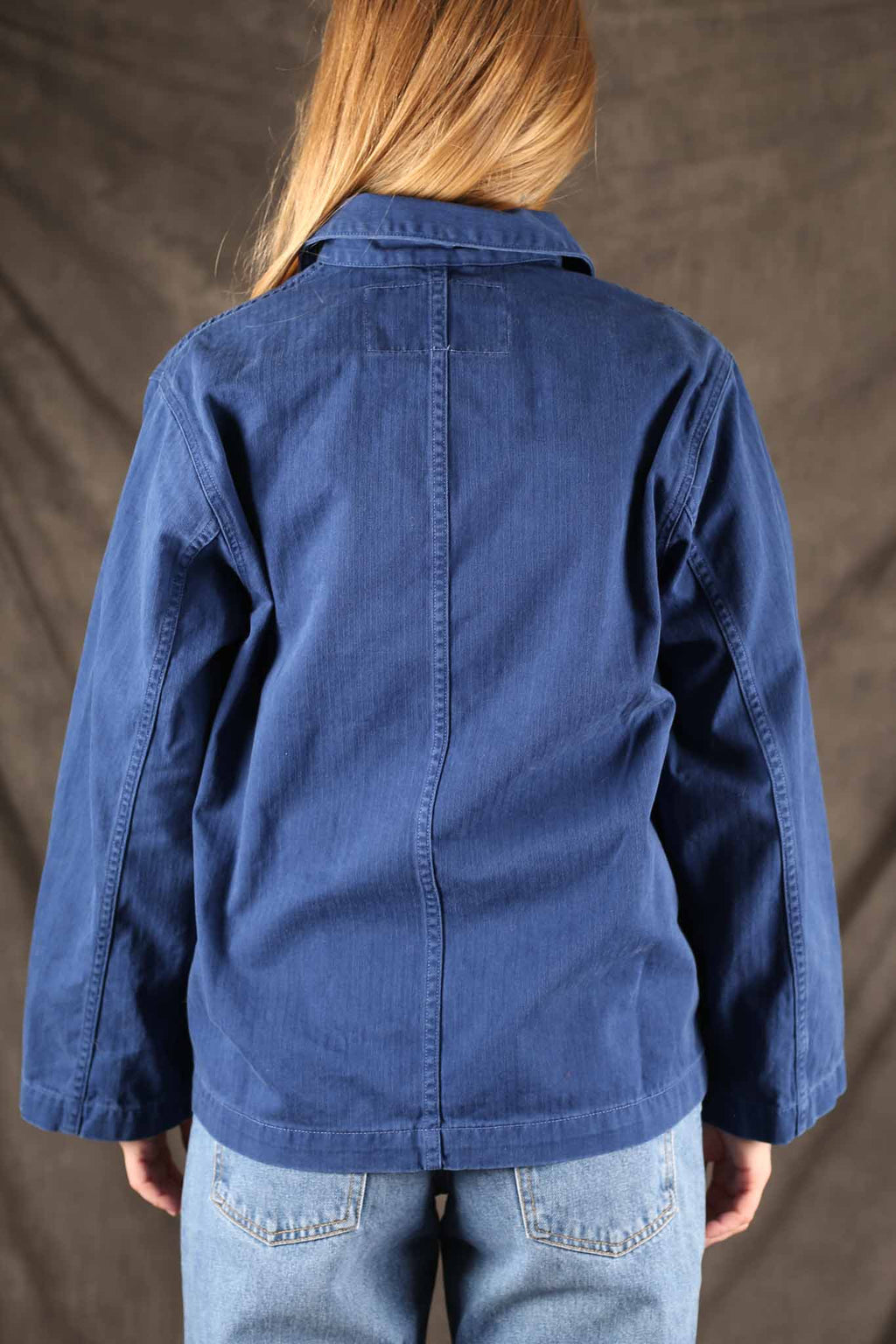 NUDIE JEANS - Womens Lovis Herringbone Jacket - Blue