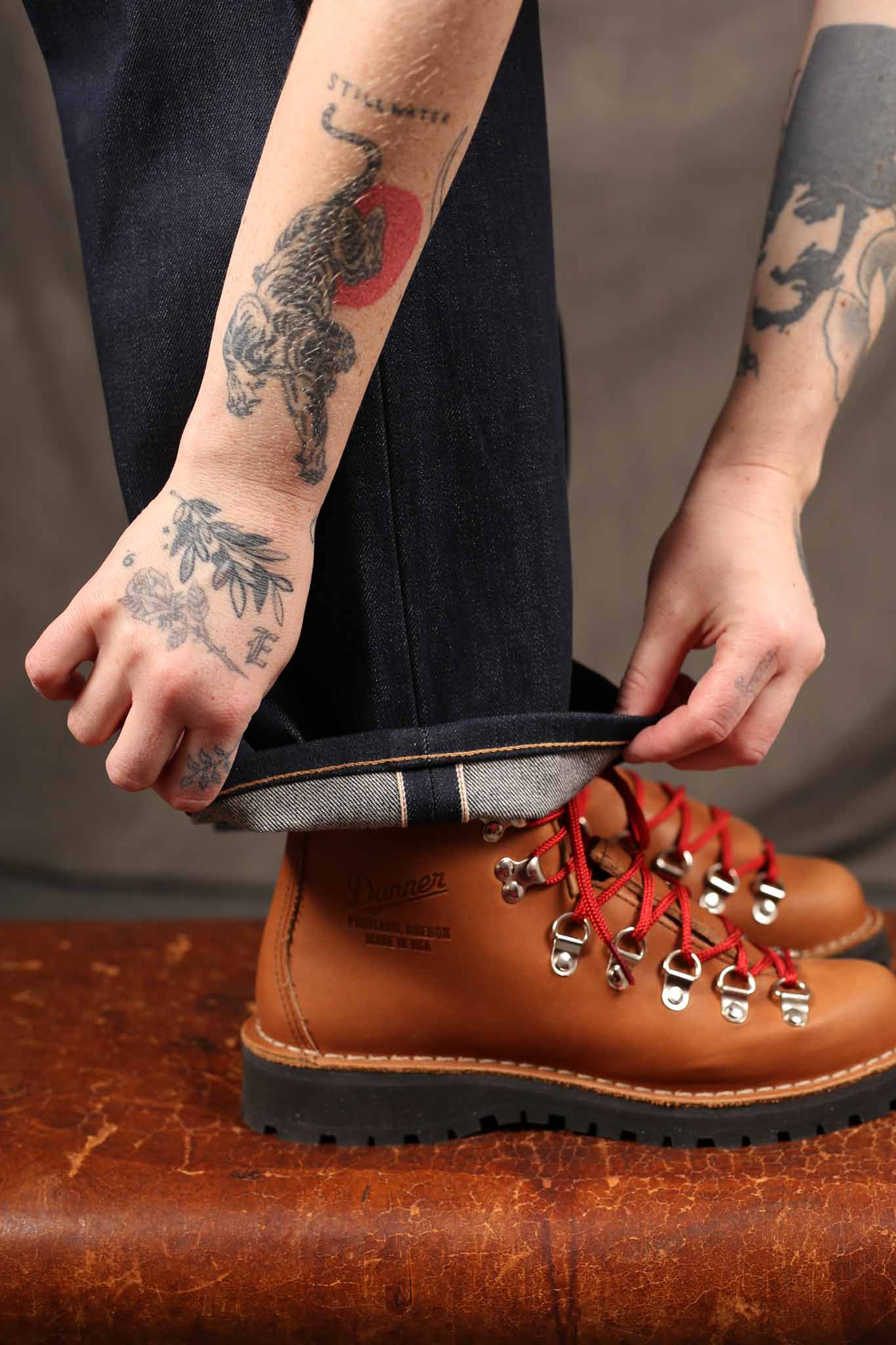 NUDIE JEANS - Womens Clean Eileen Wide/High Dry Selvage