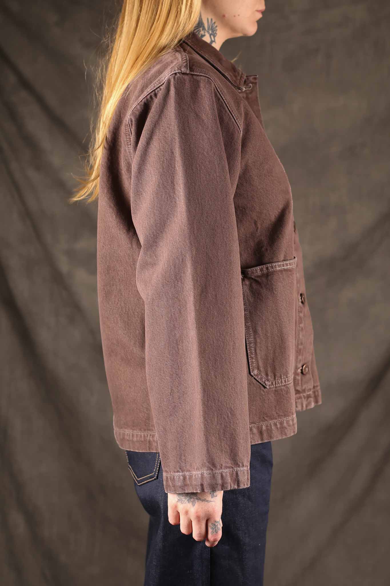 NUDIE JEANS - Womens Ada Workwear Jacket - Espresso