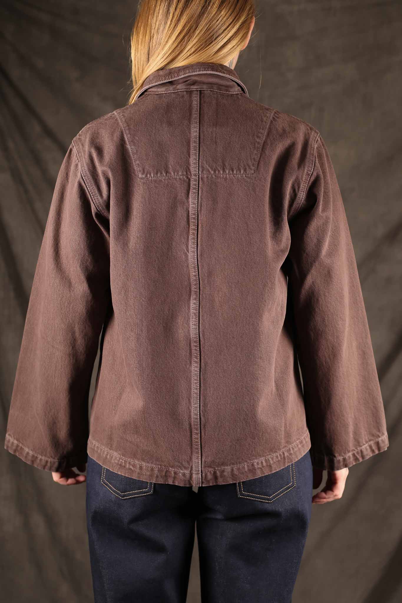 NUDIE JEANS - Womens Ada Workwear Jacket - Espresso