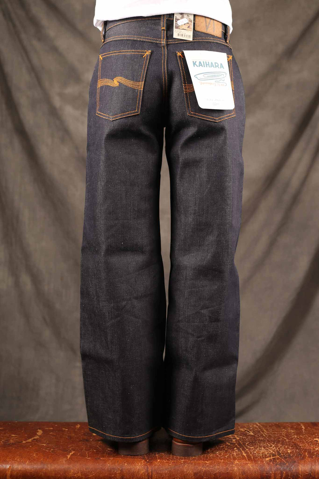 NUDIE JEANS - Womens Wide Heidi Dry Selvage