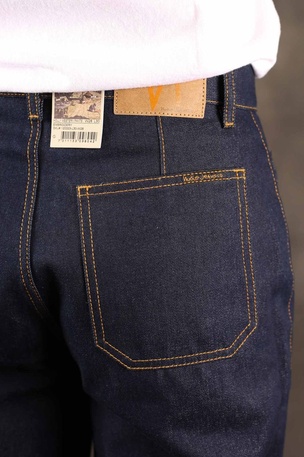 NUDIE JEANS - Womens Holly Western Pants Embroidery