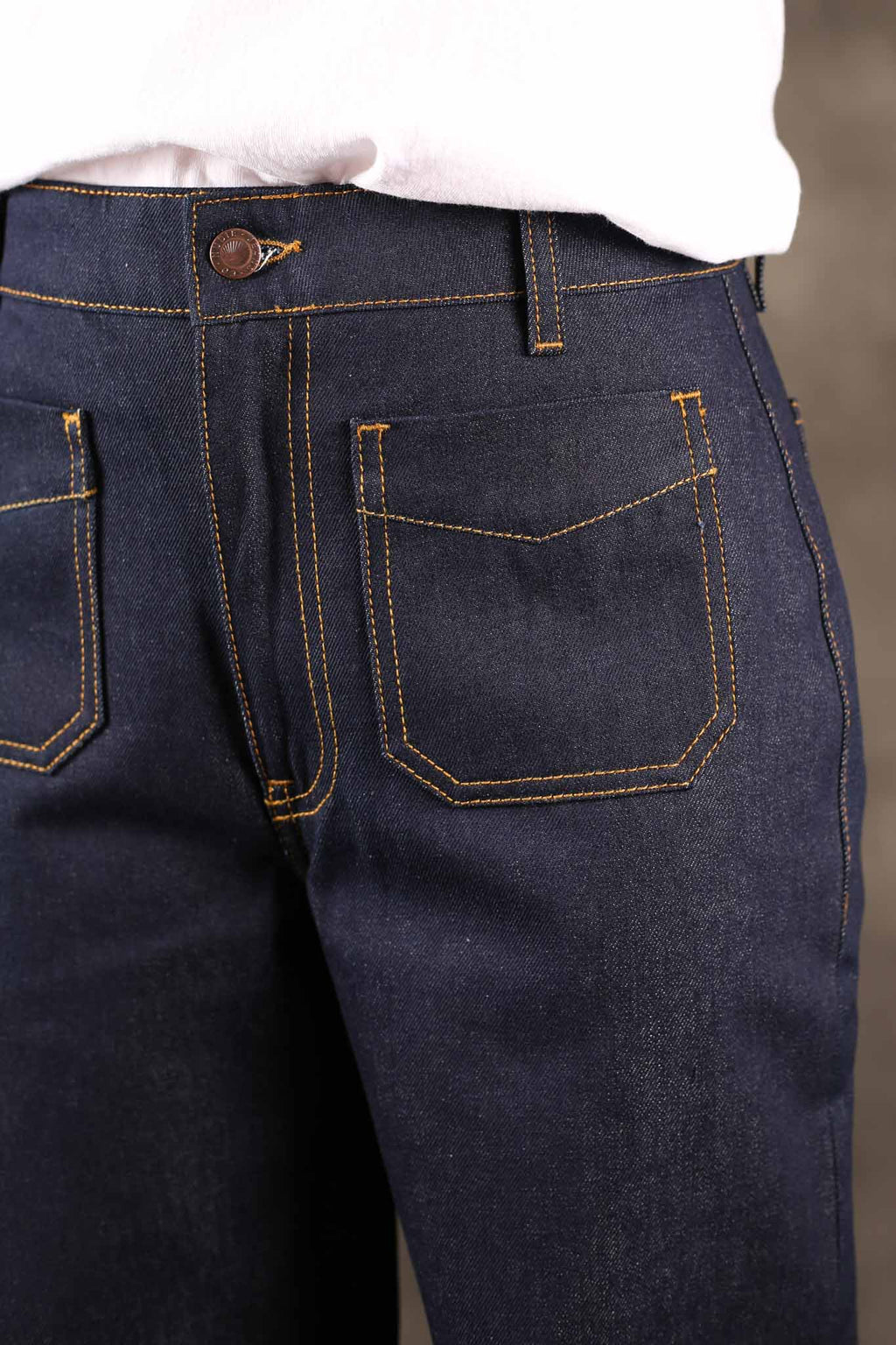 NUDIE JEANS - Womens Holly Western Pants Embroidery