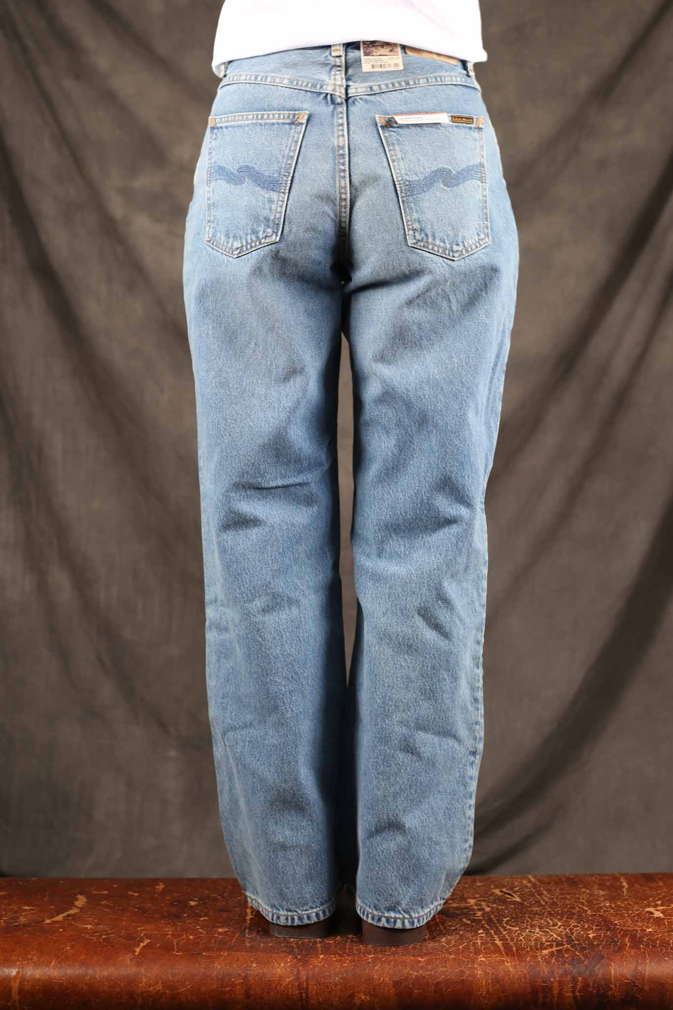 NUDIE JEANS - Womens Clean Eileen Wide/High Vintage Dreams