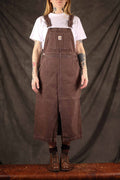 NUDIE JEANS - Womens Inger Dungarees Dress Espresso