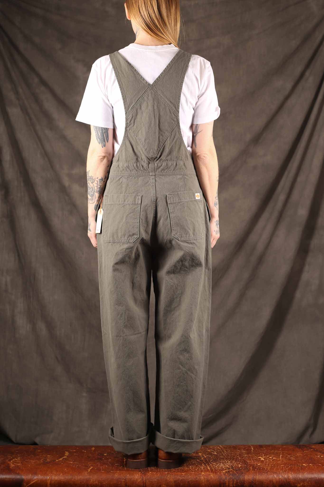 NUDIE JEANS - Womens Klara Duck Canvas Dungarees