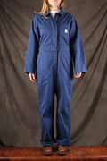 NUDIE JEANS - Ella Herringbone Boilersuit Blue