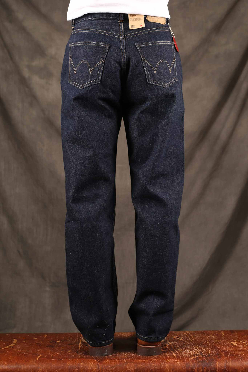 Edwin Made in Japan - Womens Straight Janis Pant - Indigo Rinsed