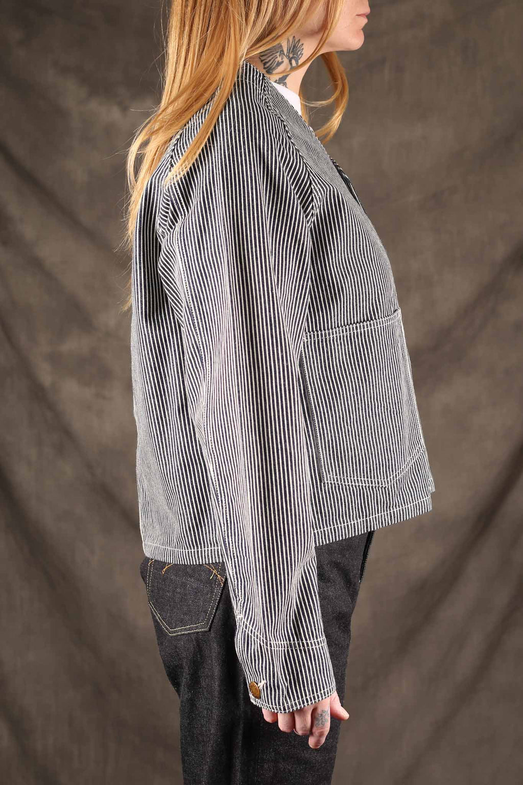 Studio D`Artisan Ladies SDL-4009 60s Engineer Work Jacket Hickory