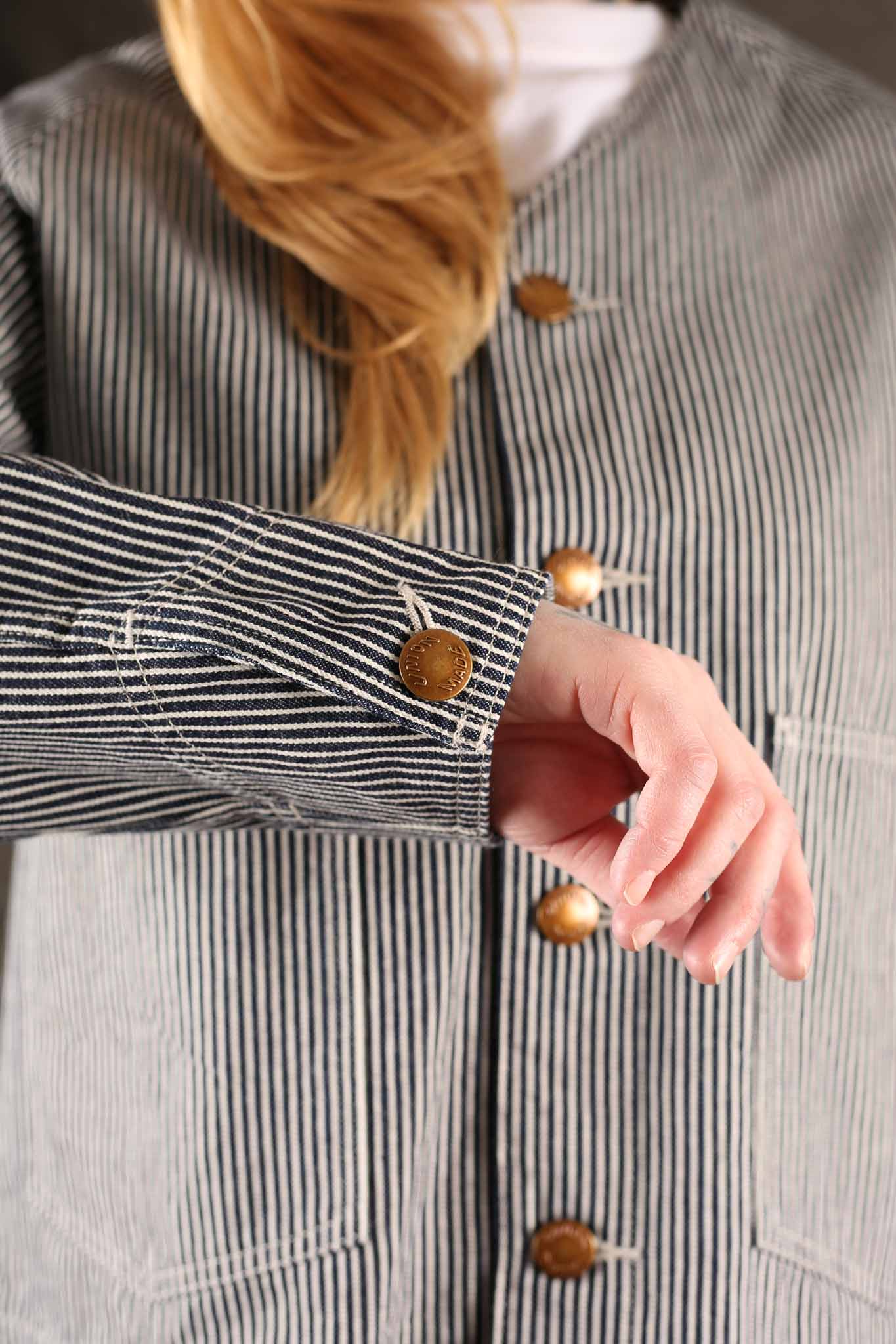 Studio D`Artisan Ladies SDL-4009 60s Engineer Work Jacket Hickory