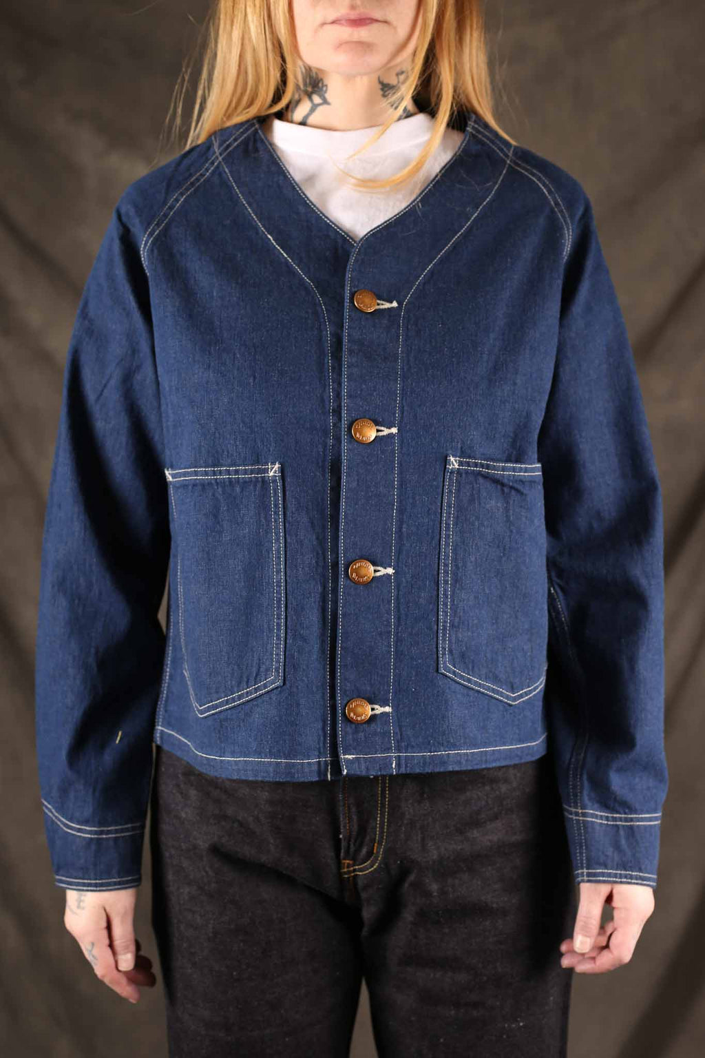 Studio D`Artisan Ladies SDL-4006 60s Engineer Work Jacket Denim