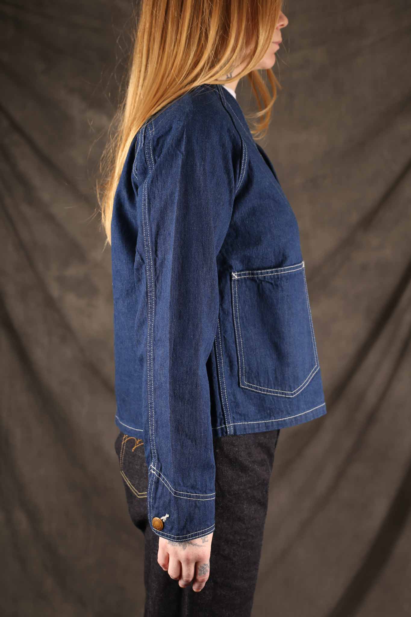Studio D`Artisan Ladies SDL-4006 60s Engineer Work Jacket Denim