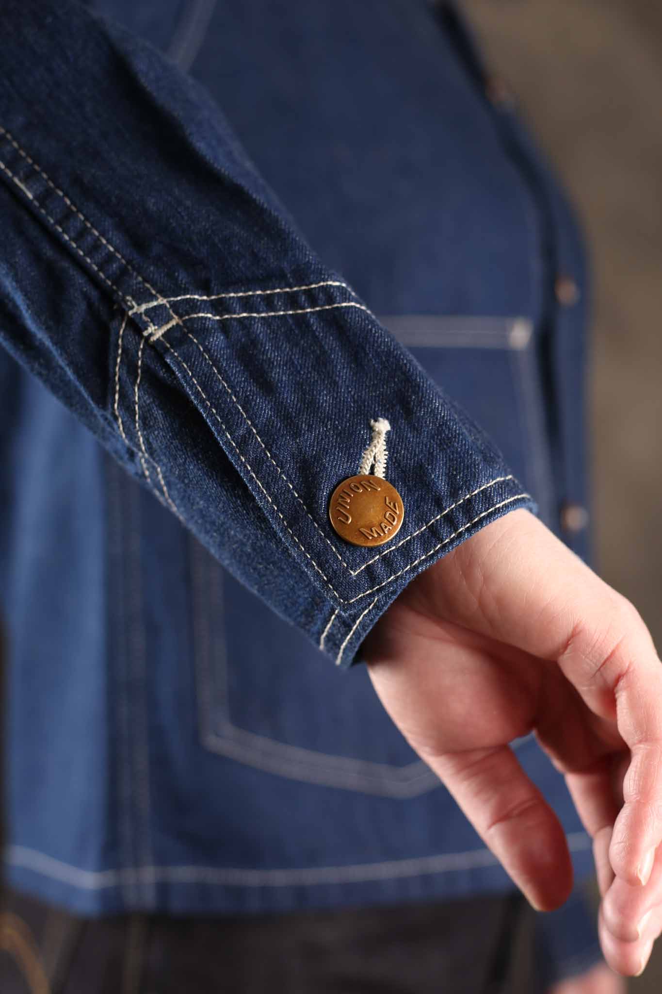 Studio D`Artisan Ladies SDL-4006 60s Engineer Work Jacket Denim